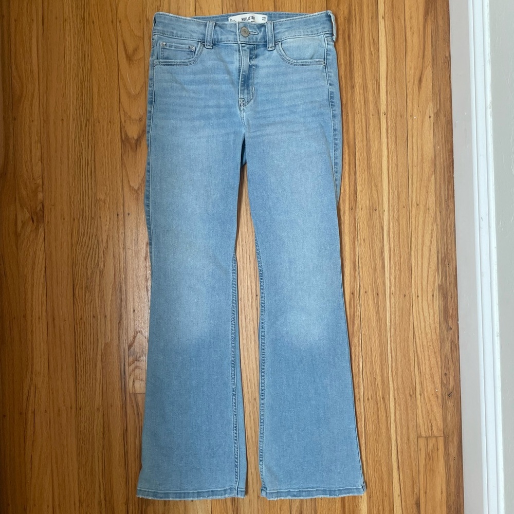 Hollister Light Wash Flare Jeans